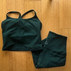 Beyond yoga green workout set